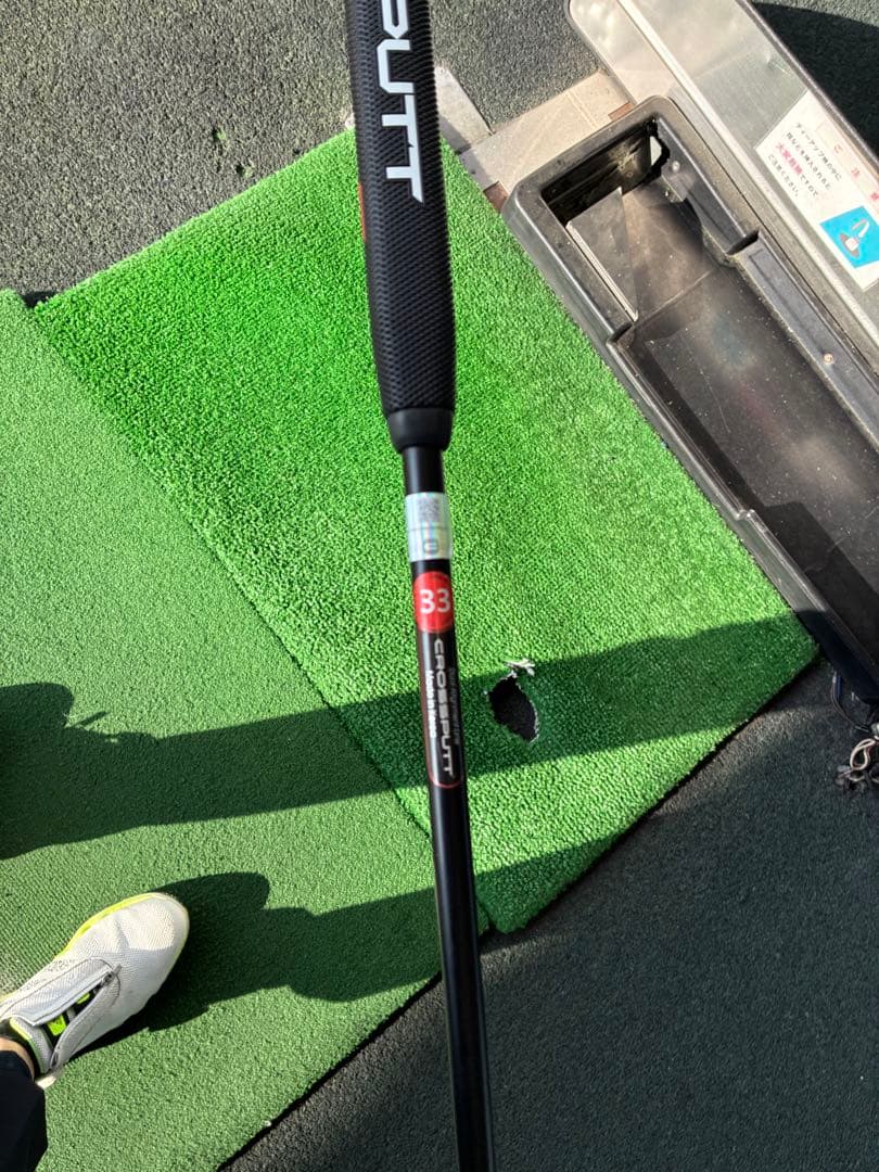 CROSSPUTT パター ブラック　クロスパット