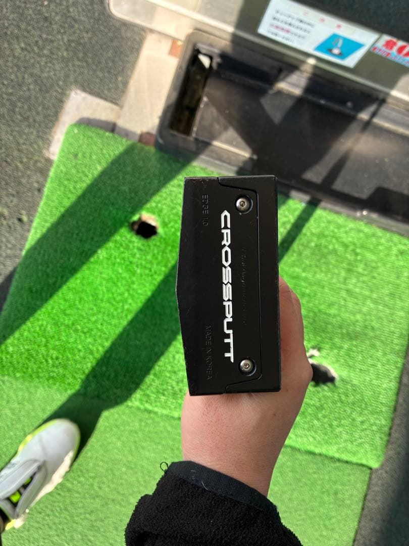 CROSSPUTT パター ブラック　クロスパット