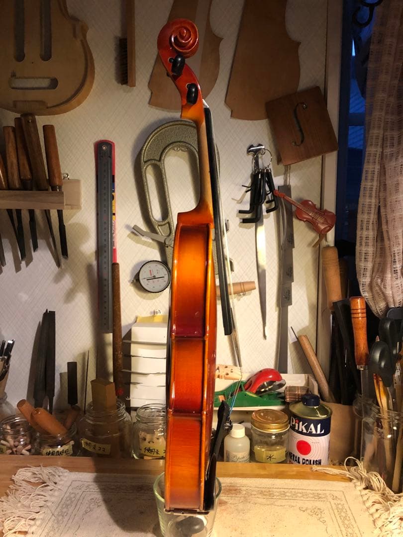 【駒&魂柱調整済】Suzuki分数バイオリンNo230 1/4 2014