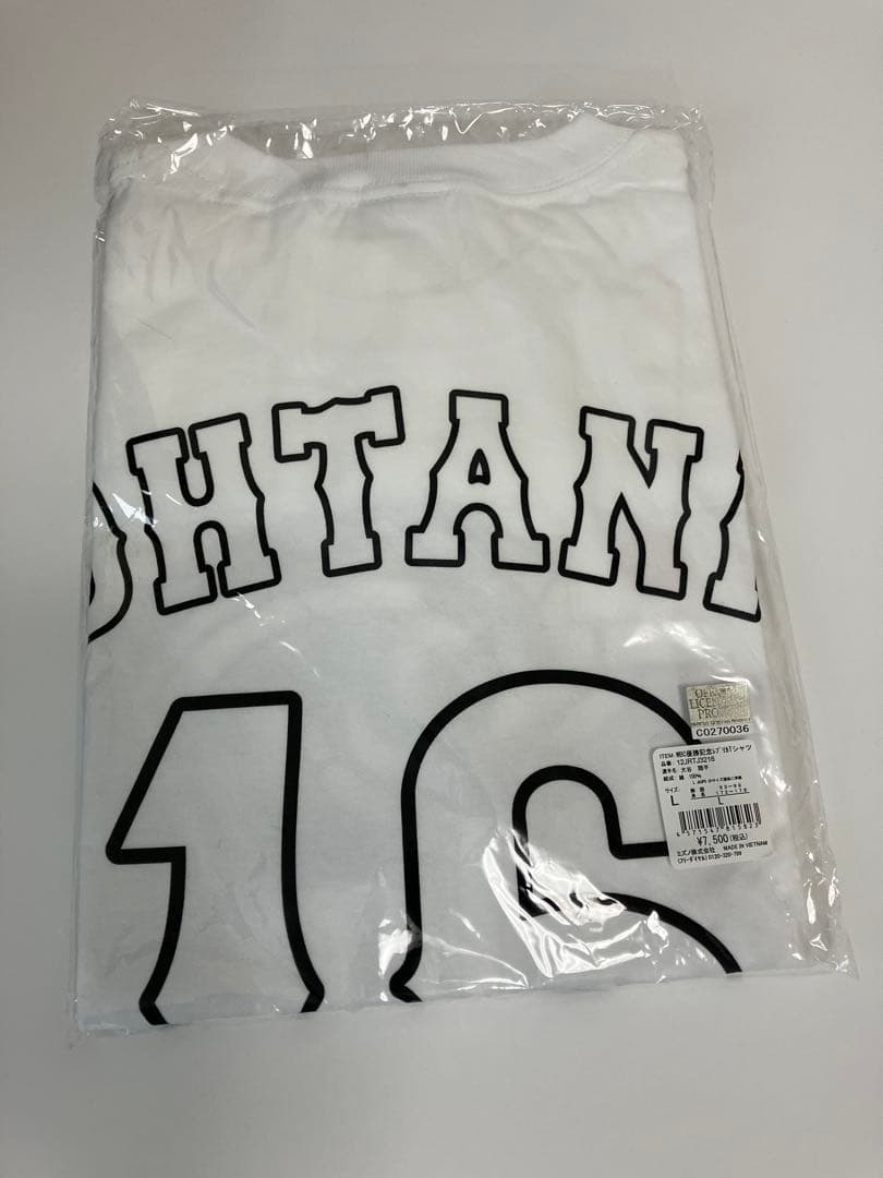 WBC 2023 優勝記念大谷16 ホワイトTシャツ(新品)未使用