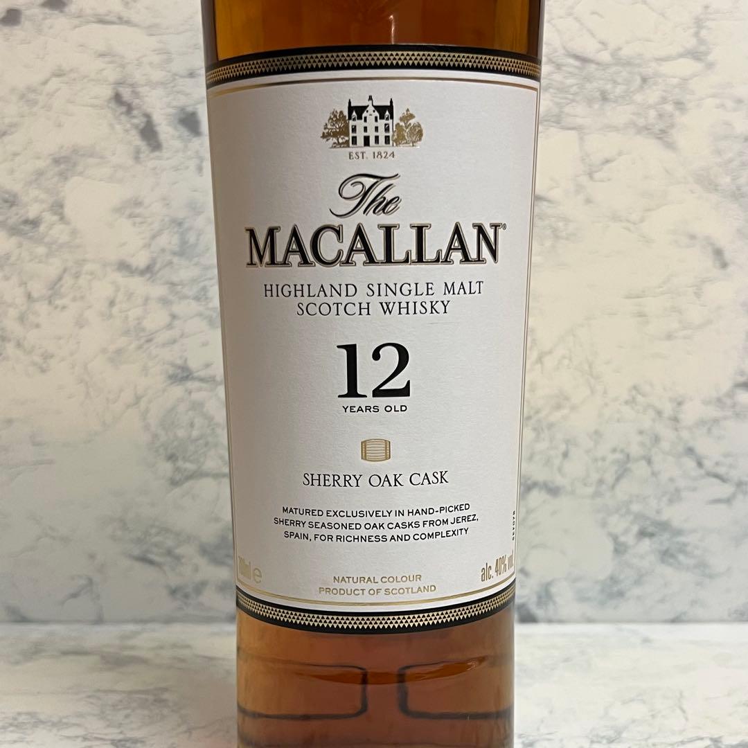 MACALLAN マッカラン 12年 シェリー オーク カスク 未開封