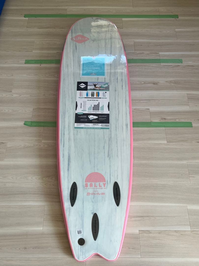 新品未使用ソフテック7.0ソフトサーフボード