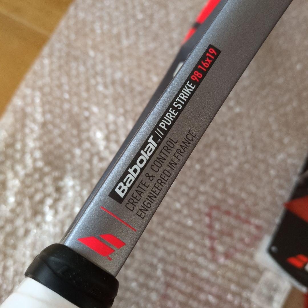 【新品未使用】Babolat ピュアストライク98(2025年モデル)