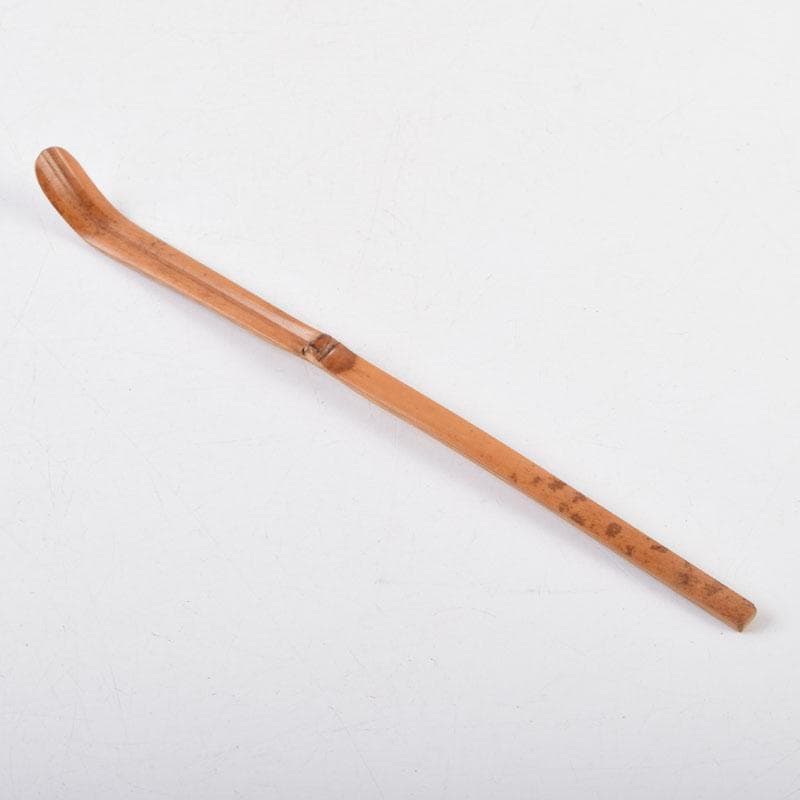 茶道具　茶杓　銘「温故」　大徳寺　辻常閑書付　共筒共箱　V　8971