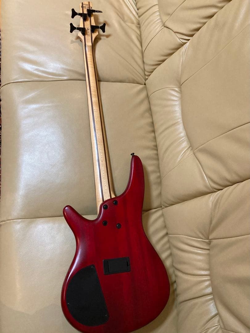 IBANEZ SR4FMBLT 4弦エレキベース レッド