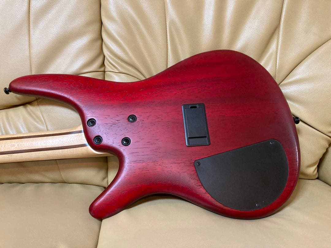 IBANEZ SR4FMBLT 4弦エレキベース レッド