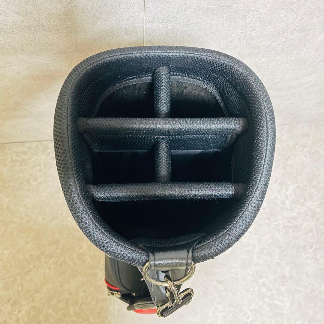 PUMA プーマ キャディバッグ ゴルフバッグ レッド ブラック 人気 スポーツ