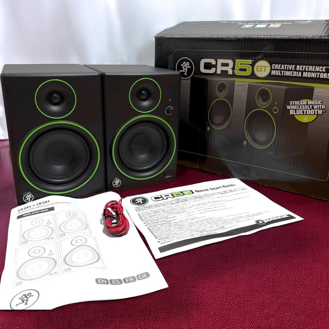 ☆極美品 MACKIE CR5BT ペア Bluetooth モニタースピーカー