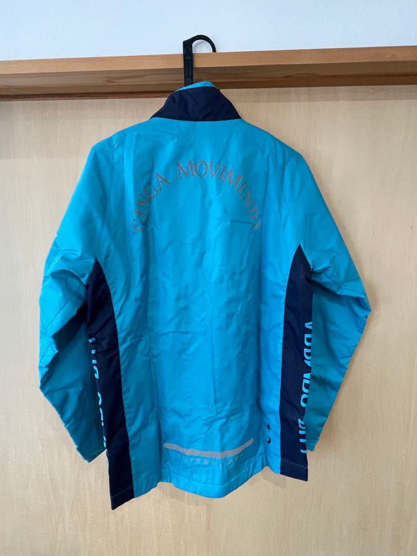 ルースイソンブラ中綿ピステ 上下セット 水色/ネイビー