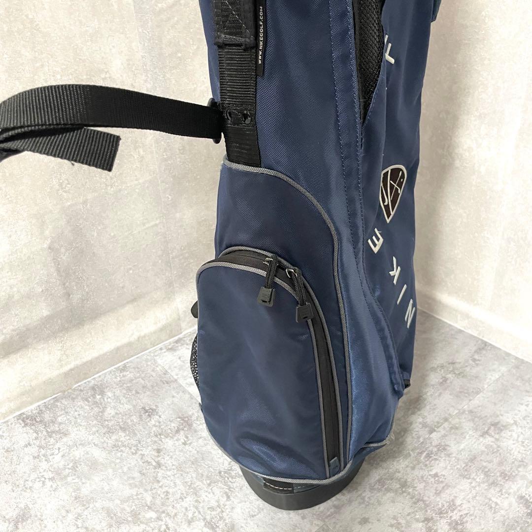 NIKE キャディバッグ　スタンド式　軽量　旧ロゴ　廃盤　※フード無し