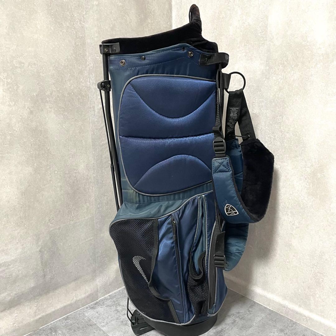 NIKE キャディバッグ　スタンド式　軽量　旧ロゴ　廃盤　※フード無し