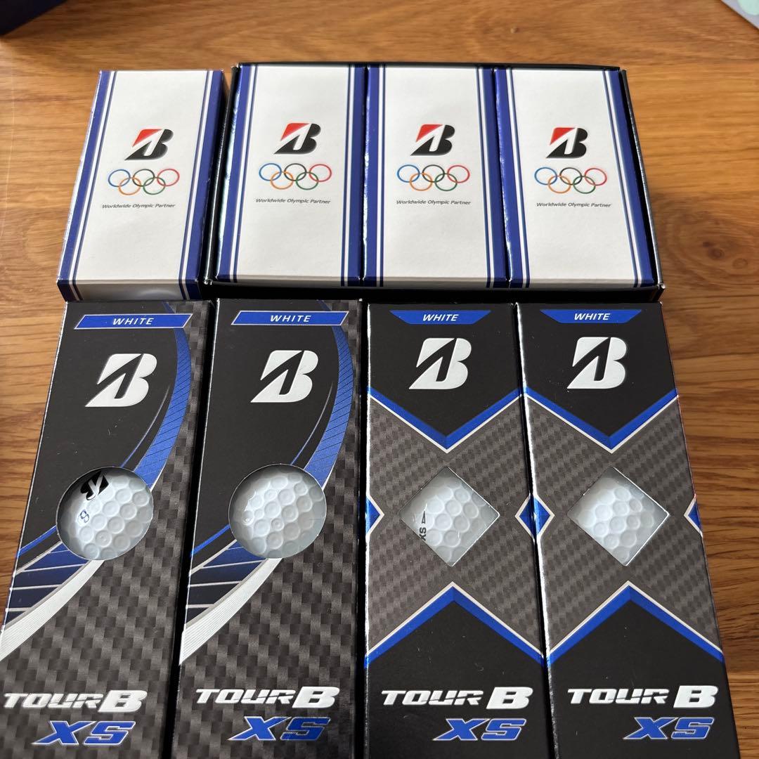 20個！オリンピック仕様とBridgestone Tour B XS