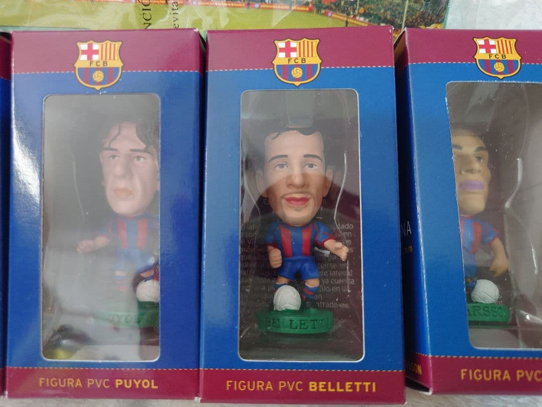 バルセロナ　ボックス6体＋スタンドセット【コリンシアン　プロスターズ　プロモ】