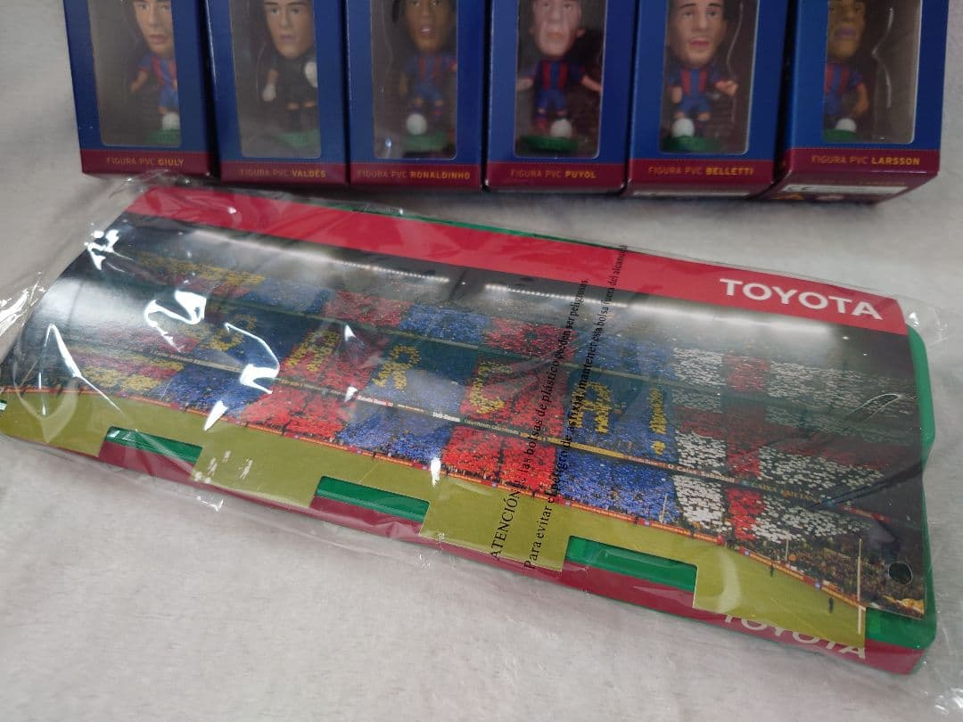 バルセロナ　ボックス6体＋スタンドセット【コリンシアン　プロスターズ　プロモ】