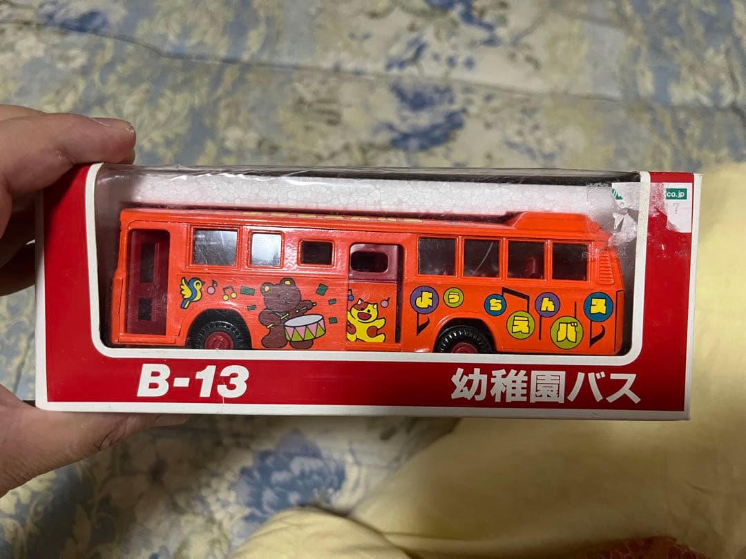 ダイヤペット　ヨネザワ　幼稚園バス　ミニカー