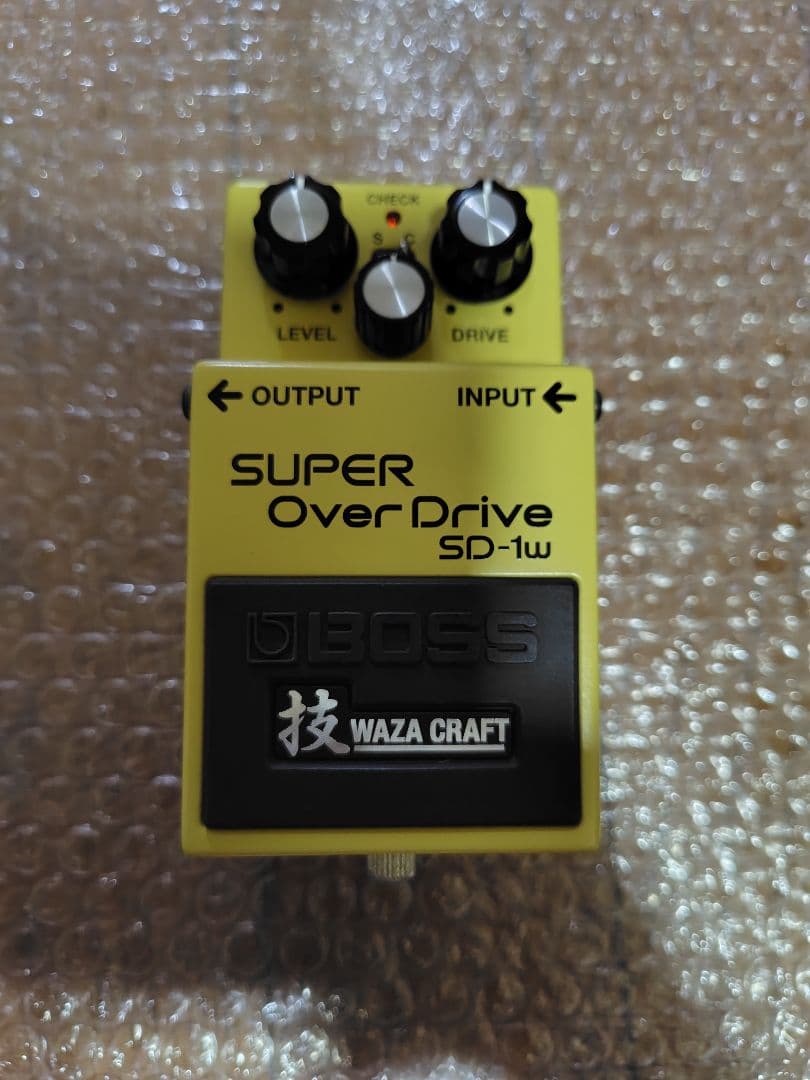 ギター BOSS WAZA CRAFT SUPER OverDrive SD-1W