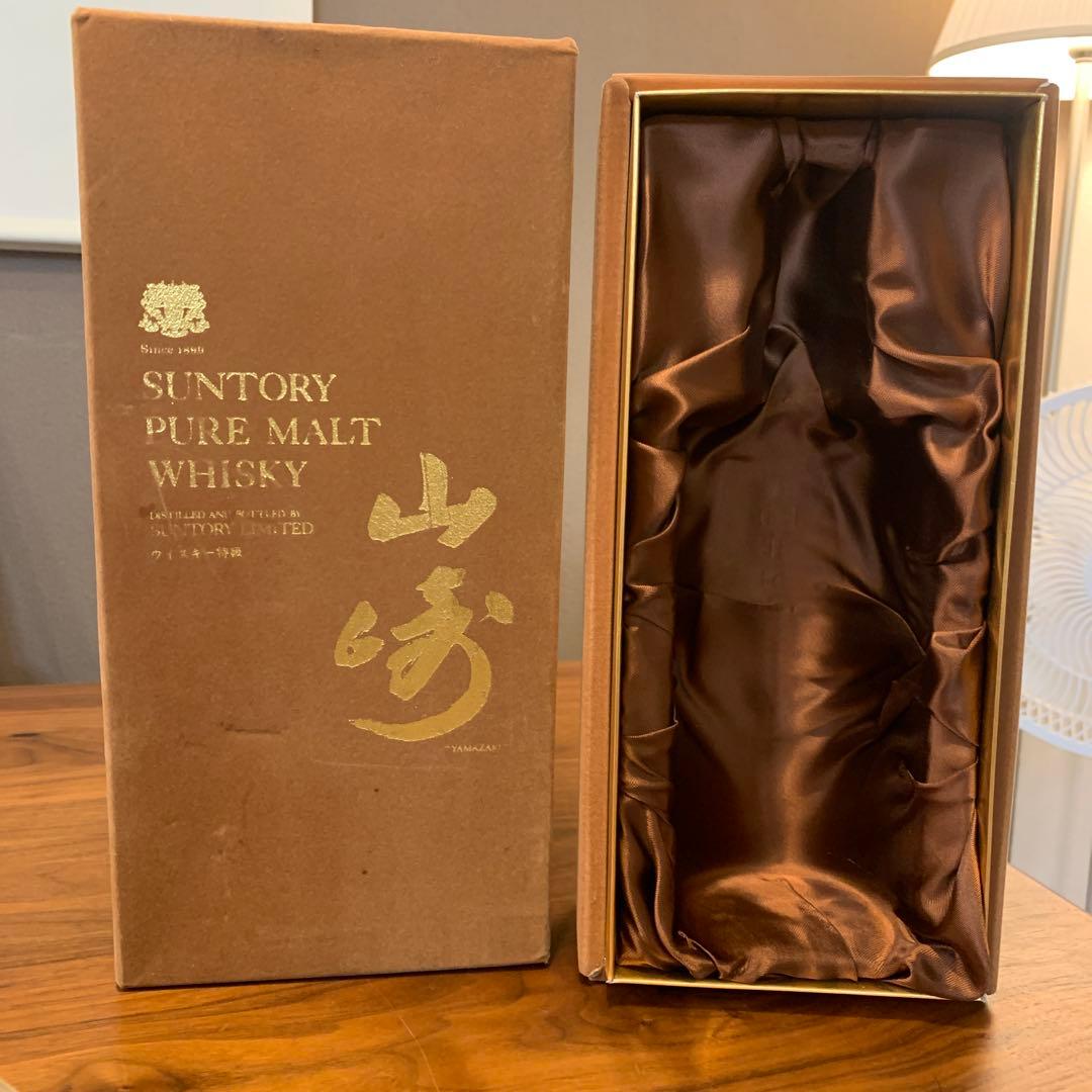 サントリーピュアモルトウイスキー　山崎　特級　760ml 初期ボトル　箱付き　❶