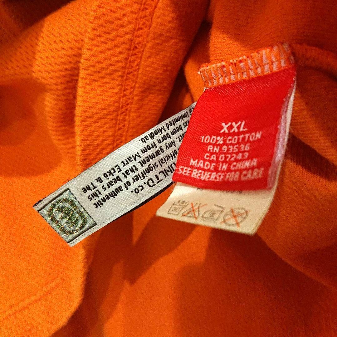 ECKO UNLTD. エコーアンリミテッド ラガーシャツ 2XL オレンジ