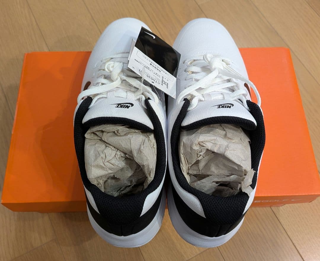 Nike ゴルフシューズ ホワイト/ブラック