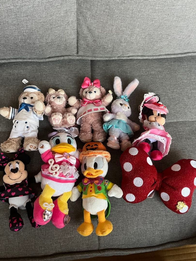 ミッキー・ミニー・ドナルド等ぬいぐるみセット 「値段交渉〇」