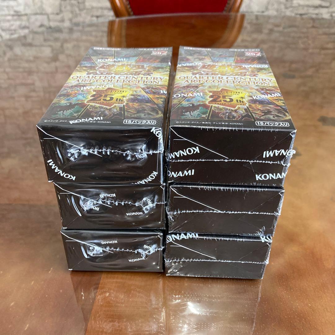 クォーターセンチュリーアートコレクション　6箱　シュリンク付き