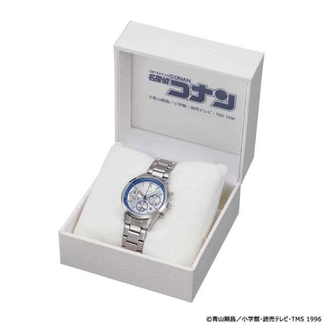 名探偵コナン 怪盗キッド 腕時計 シルバーフェイス 怪盗キッドモデル