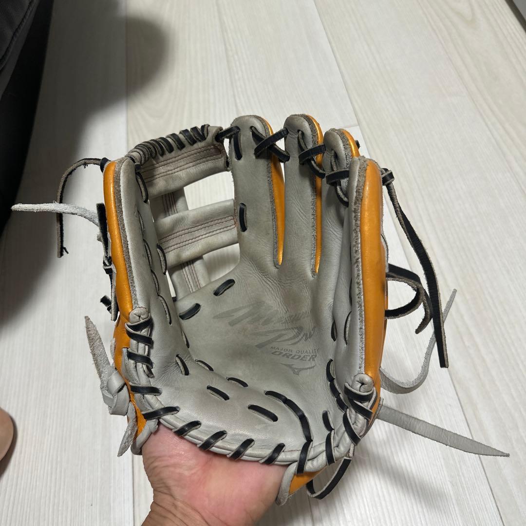 (最終値引き)ミズノプロ 軟式グローブ オーダーグラブ 内野TM型