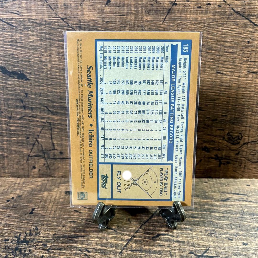 イチロー 世界25枚限定 トップスアーチブス ブルーパラレル