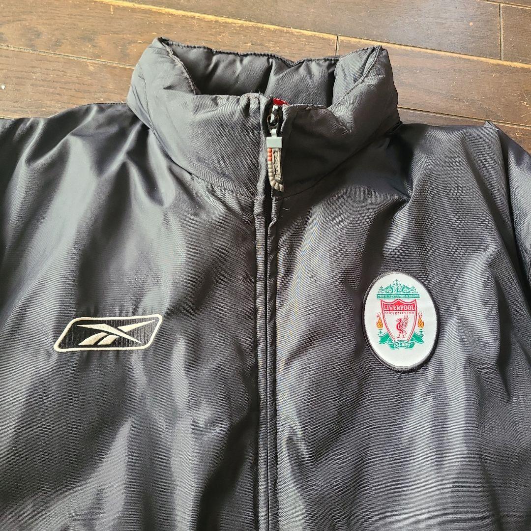Reebok リバプールFC ベンチコート ブラック