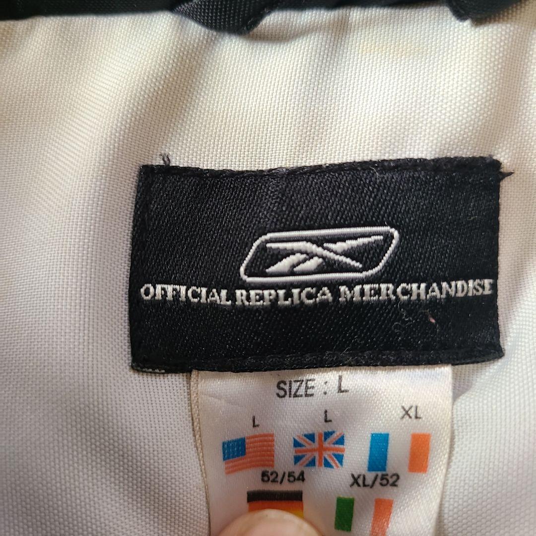 Reebok リバプールFC ベンチコート ブラック