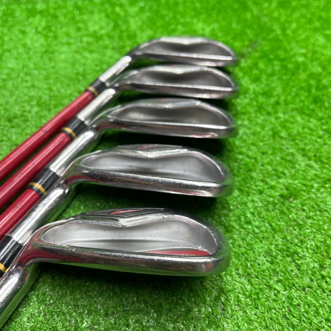 寶TIS-545 ワールドイーグル #5-8.P アイアンセット S レフティ