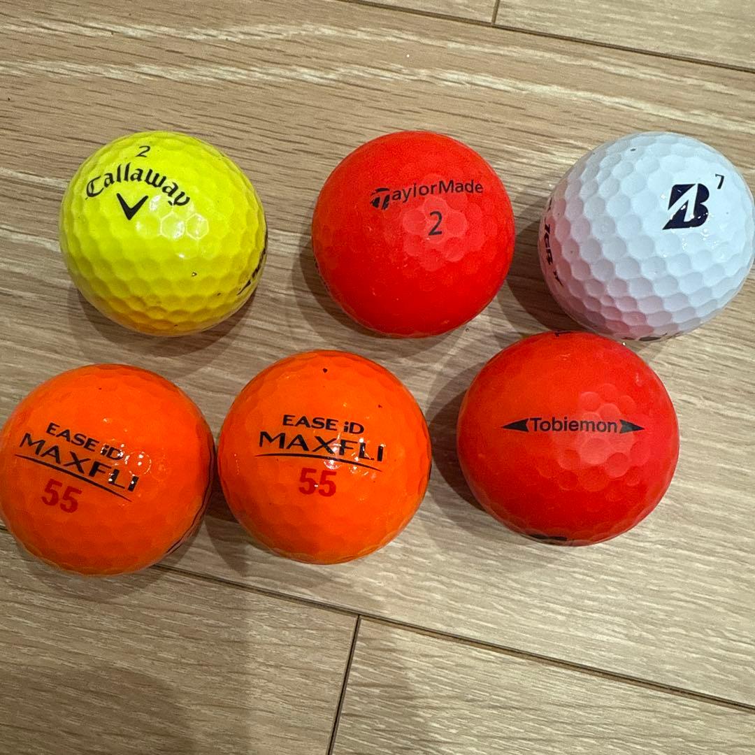 TOURSTAGE ゴルフバッグ クラブセット＋ ボール28個と小物