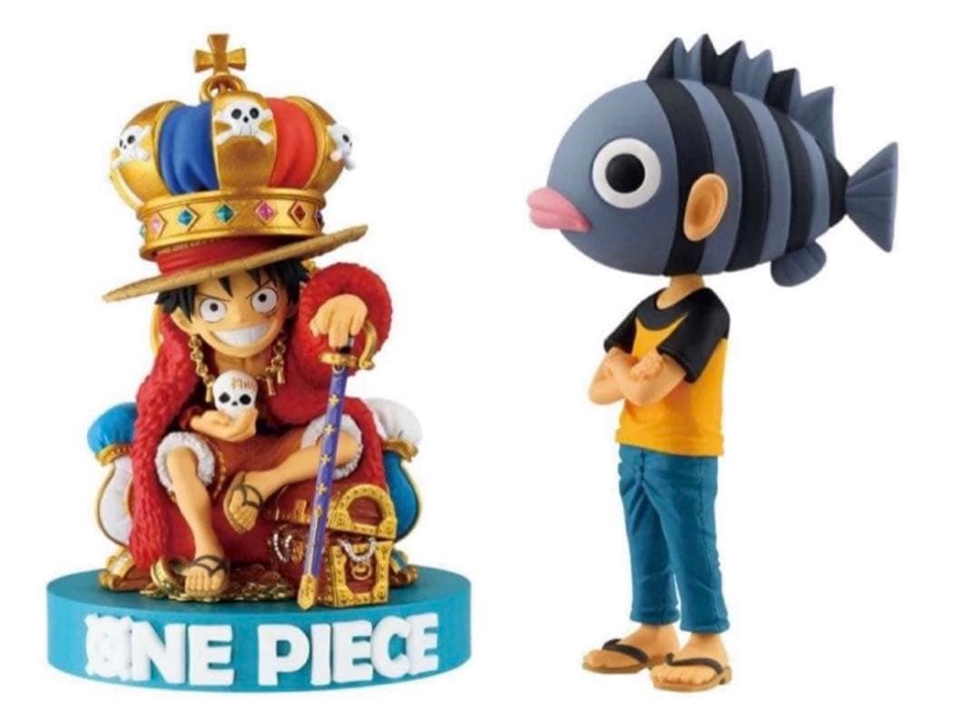 ONE PIECE BASE SHOP ルフィ　尾田栄一郎　2種セット　ワーコレ