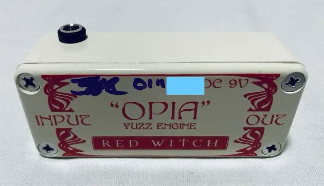 新品未使用 Red Witch Pedals OPIA ファズペダル
