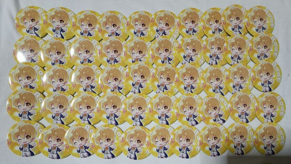 すとぷり　るぅと　缶バッチ　2021　newyear デフォ　にゅーいやー