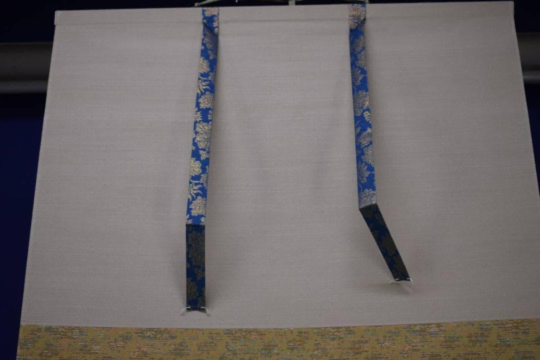 限定お値下げ）複製/洗風/鐘馗図/工芸/桐共箱付/布袋屋掛軸HI-534