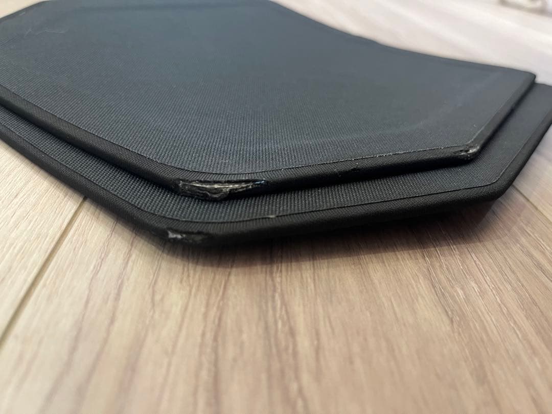 防弾プレート　2枚　レベル3a プレートキャリア　サバゲー　装備