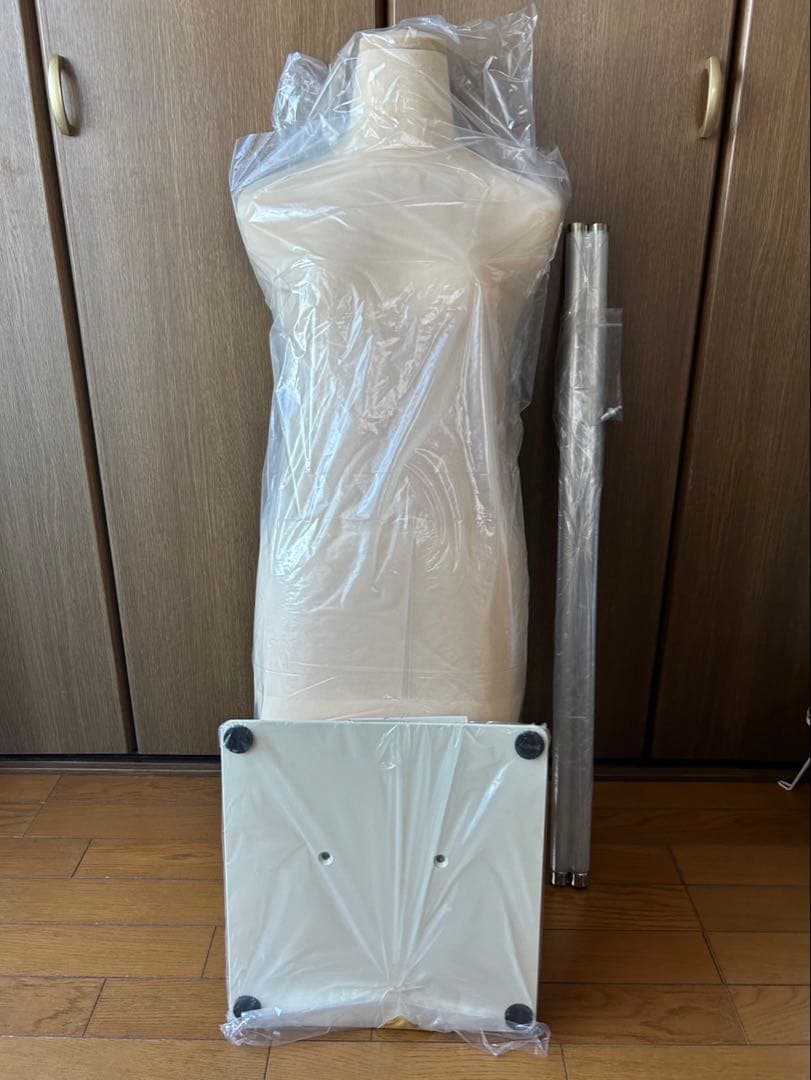 ひなたまご様　未使用 トルソー 布製 金属スタンド マネキン　和装　着付け