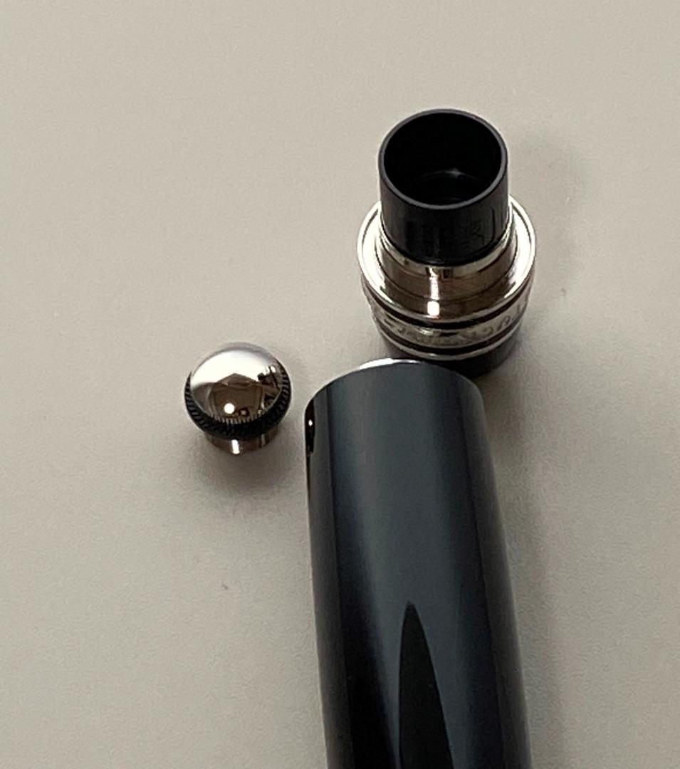 廃盤 モンブラン M169P レオナルド スケッチペン プラチナｘブラック