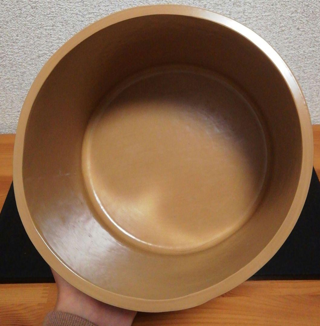 新山閑斎作　漆桶　水指　共箱　茶道具