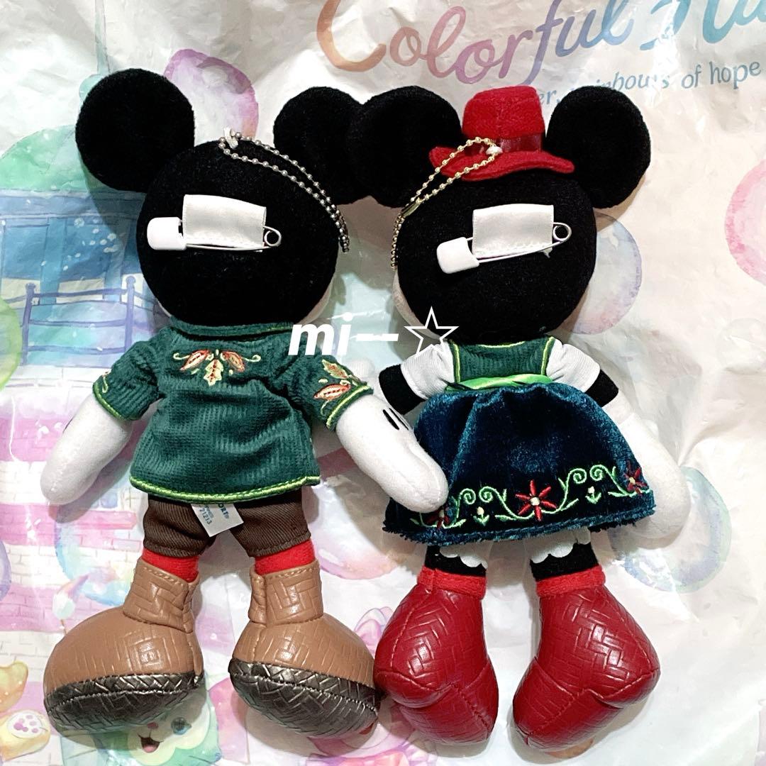 フォレストシアター マジカルミュージックワールドミッキーミニーぬいぐるみバッジ