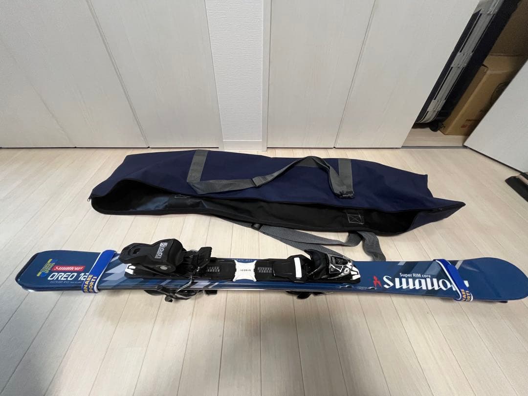 に*こ様 Salomon OREO 123スキー板、袋・ビンディング付き