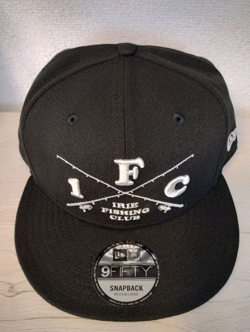 アイリーフィッシングクラブ　NEW ERA キャップ　ブラック