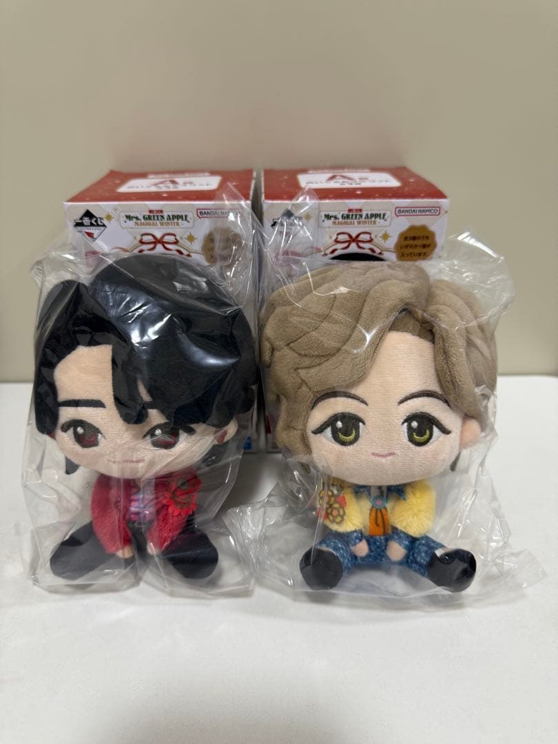 Mrs. GREEN APPLE ミセス 一番くじA賞ぬいぐるみセット