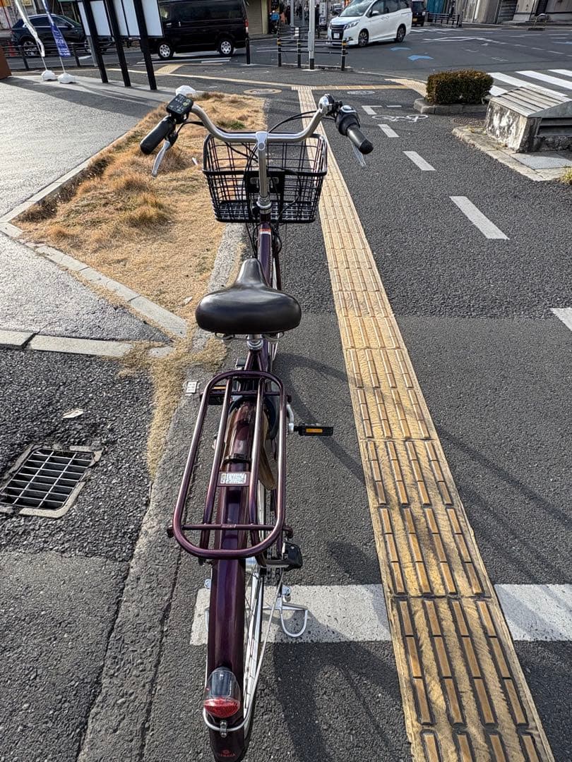 中古YAMAHA電動アシスト自転車　8.7Ah 大阪　013番