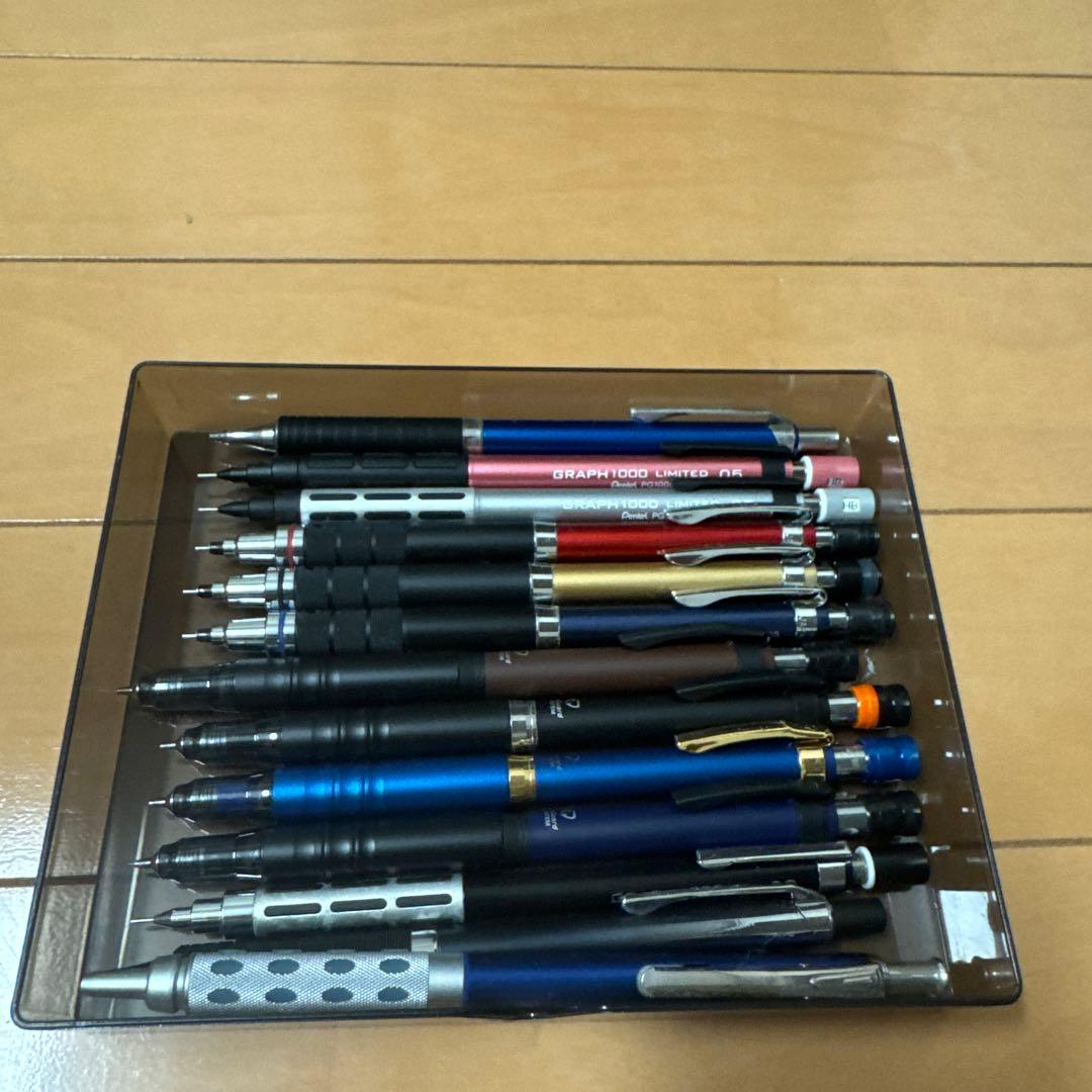 シャーペンまとめ売り(スマッシュ、ステッドラー、グラフ1000、ケリー、その他)