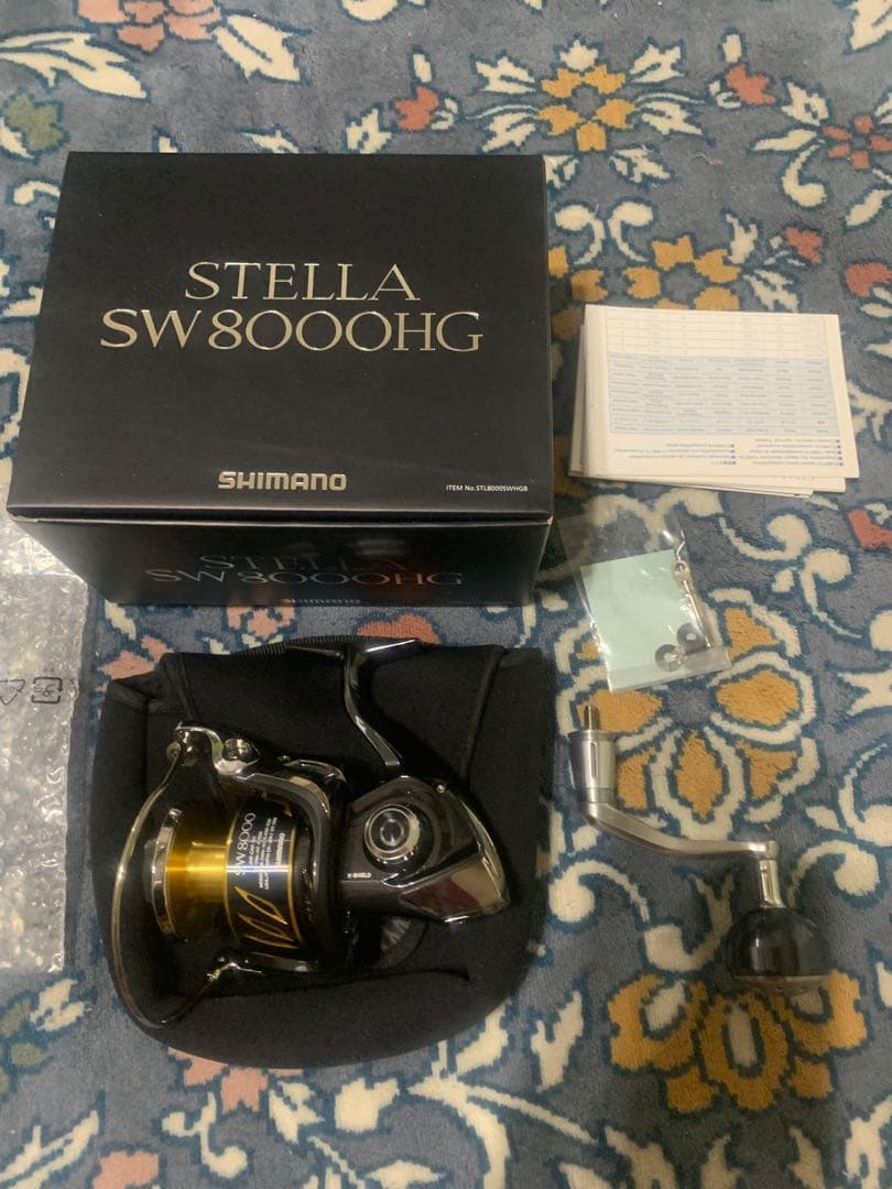 断捨離　SHIMANO STELLA SW8000HG スピニングリール