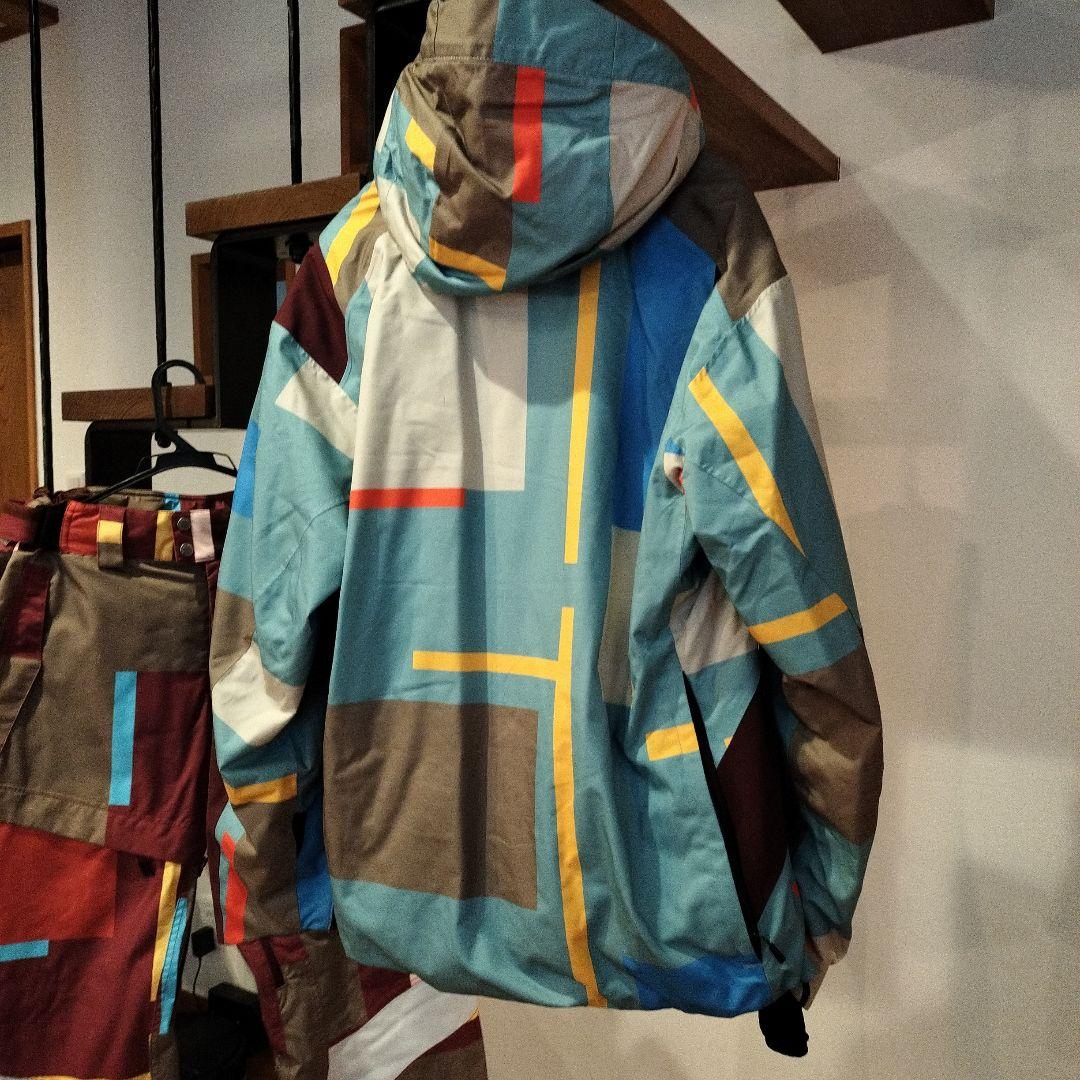 Mizuno マルチカラー スキーウェアXL上下