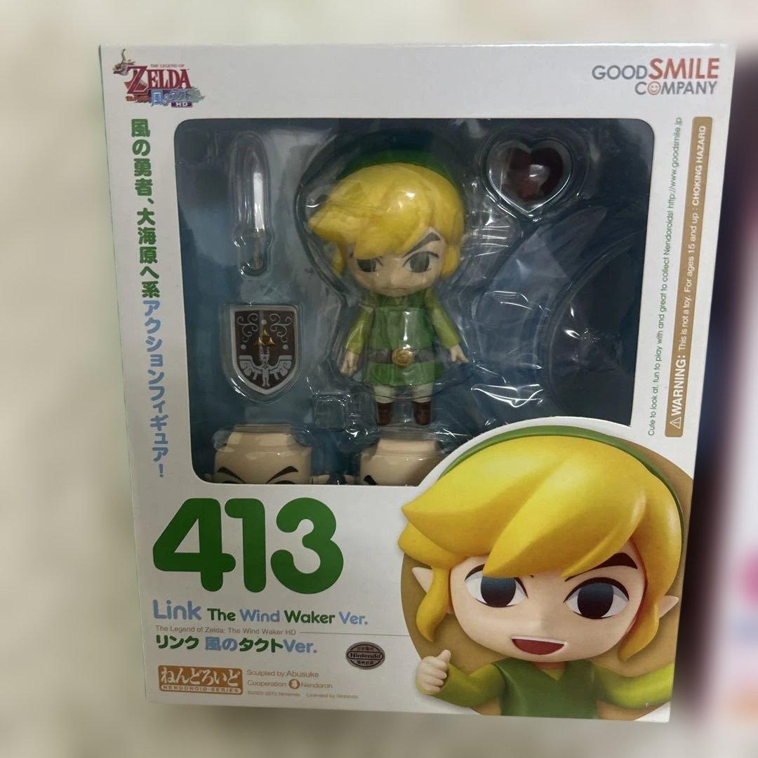 【未開封】ねんどろいど413 620 リンク　ゼルダ 風のタクト Ver