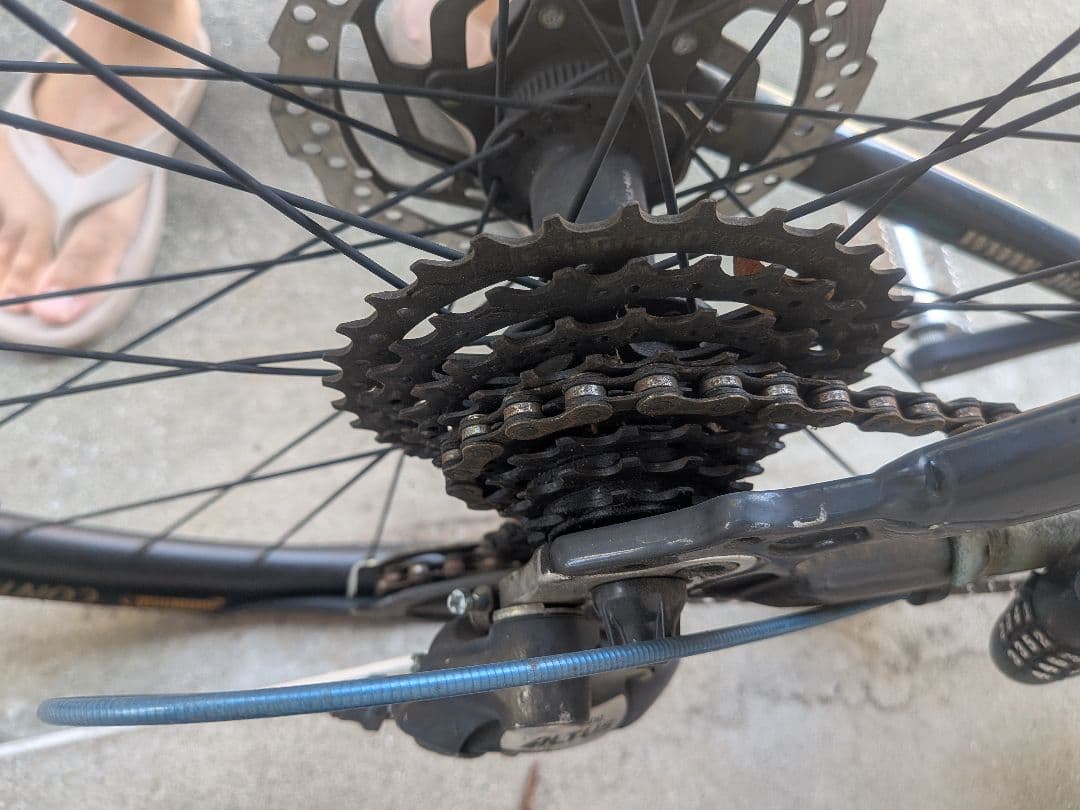 GIOS MISTRAL ディスクブレーキ カスタム 引き取り限定